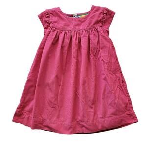 Mini Boden Pink Corduroy Dress